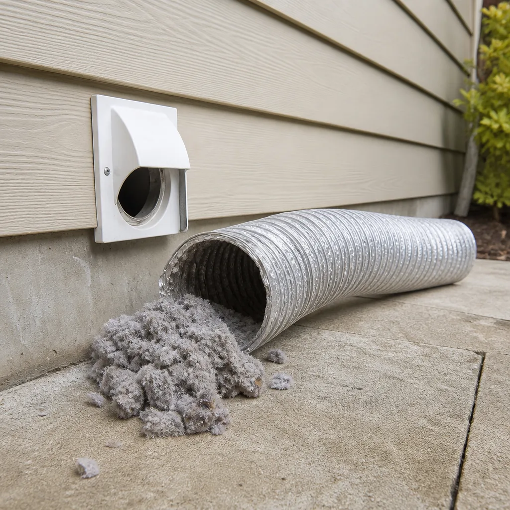 Dryer vent cleaning